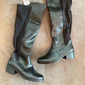 NWT 8.5 Target Black Knee High Boots